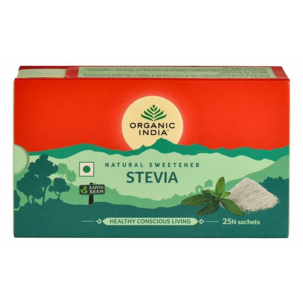 Organic India Stevia, 25 plicuri - 1