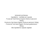 Organic India Tulsi Minte Calma si Ingrijire Sistem Respirator, 60 capsule - 4