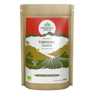 Organic India Turmeric Pulbere, 100g - 1