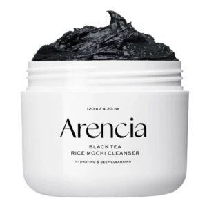Arencia Black Tea Rice Mochi Cleanser