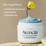 Arencia Fresh Blue Hyssop Rice Mochi Cleanser (1)
