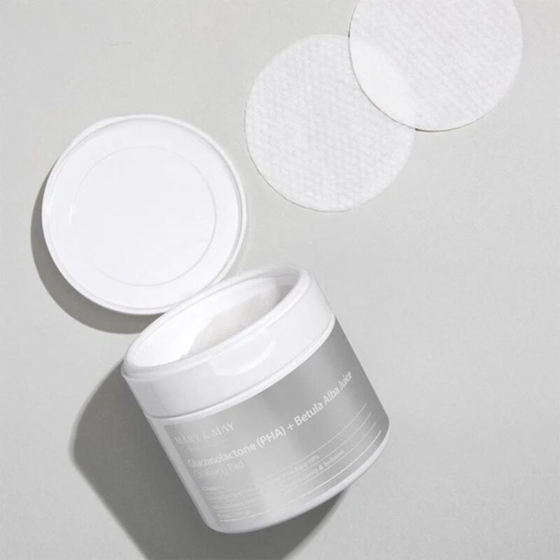 Mary and May Gluconolactone (PHA) Betula Alba Juice Cleansing Pad (3)