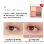 Peripera Ink Pocket Shadow Palette Soda Café Collection 05 fig scents of autumn (2)