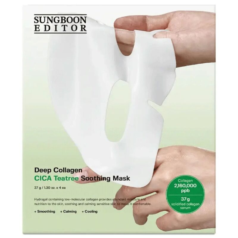 Sungboon Editor Deep Collagen Cica Teatree Soothing Mask