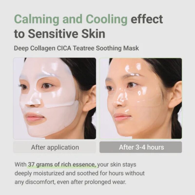 Sungboon Editor Deep Collagen Cica Teatree Soothing Mask
