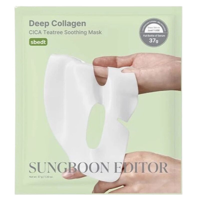 Sungboon Editor Deep Collagen Cica Teatree Soothing Mask Sungboon Editor Deep Collagen Cica Teatree Soothing Mask