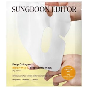 Sungboon Editor Deep Collagen Niacin Vita C Brightening Mask (5)