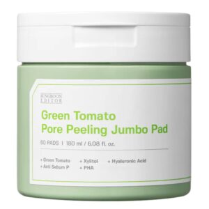 Sungboon Editor Green Tomato Pore Peeling Jumbo Pad (1)