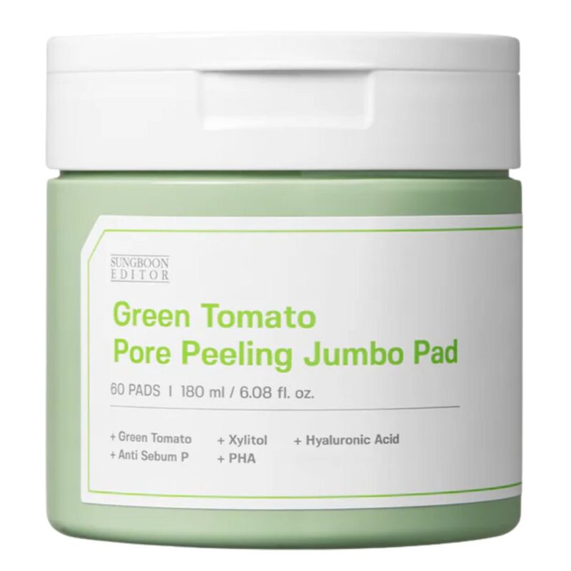 Sungboon Editor Green Tomato Pore Peeling Jumbo Pad (1)