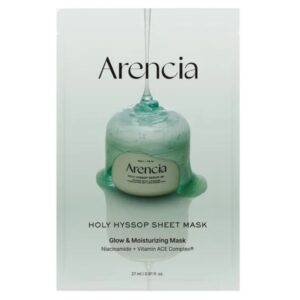 Arencia Holy Hyssop Sheet Mask