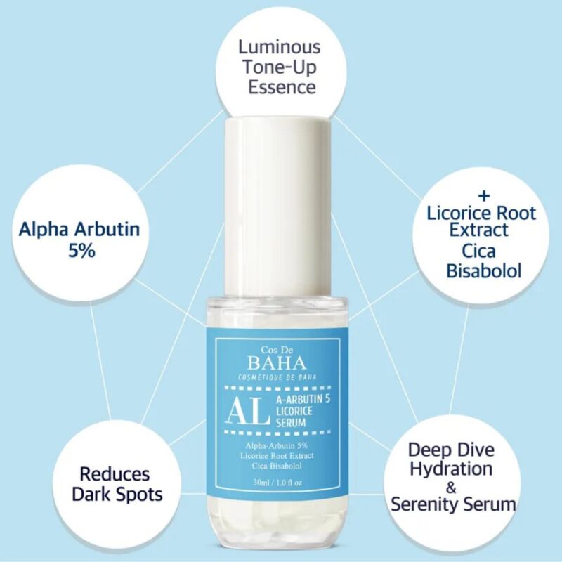 Cos de Baha Alpha Arbutin Licorice Serum