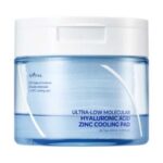 Isntree Ultra-Low Molecular Hyaluronic Acid Zinc Cooling Pad, 60 pads - 1