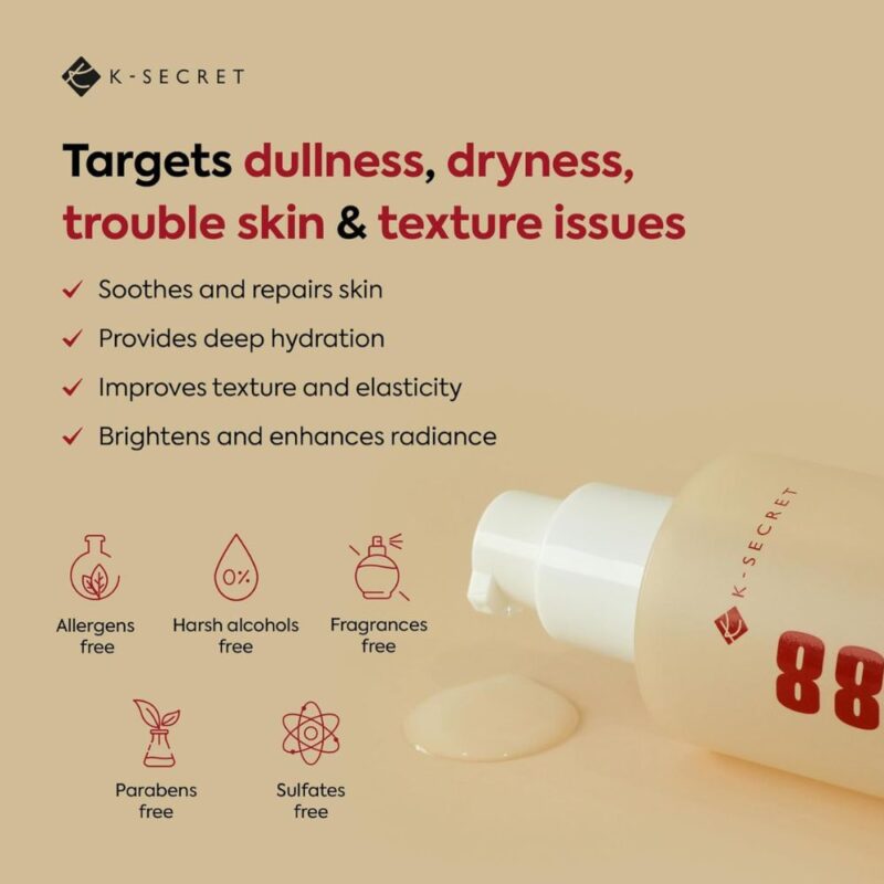 KSECRET SEOUL 1988 Essence Snail Mucin 97% + Rice (1)