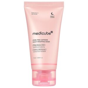 Medicube PDRN Pink Caffeine Overnight Wrapping Mask
