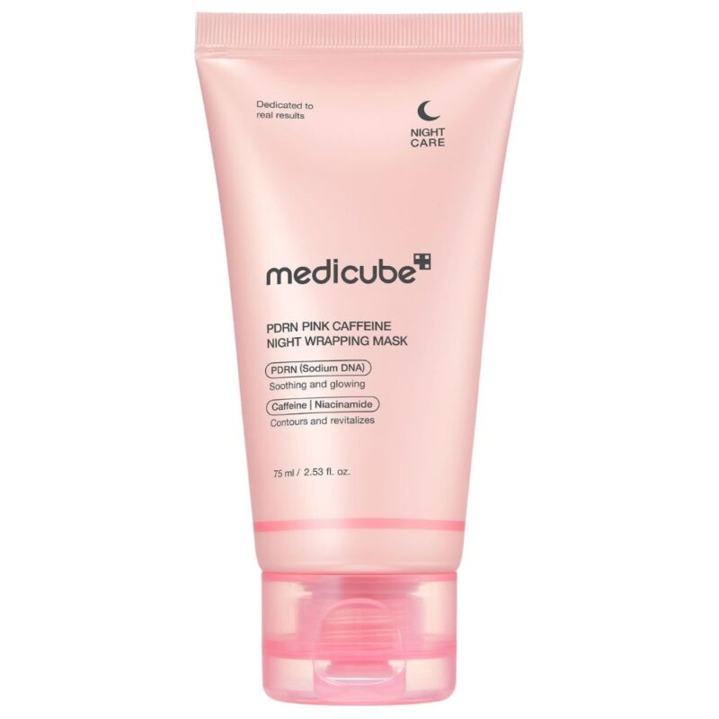 Medicube PDRN Pink Caffeine Overnight Wrapping Mask