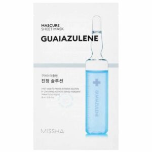 Missha Mascure Calming Solution Sheet Mask Guaiazulene