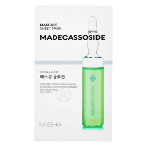 Missha Mascure Rescue Solution Sheet Mask Madecasoside (1)