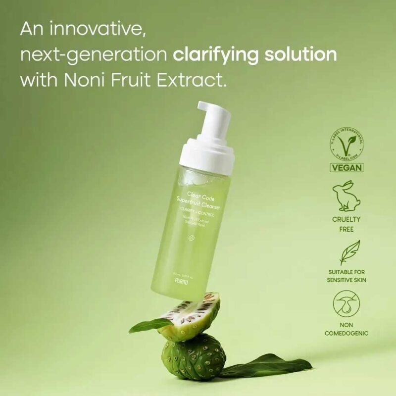 Purito Clear Code Superfruit Cleanser, 150ml - 2