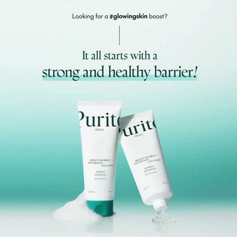 Purito Mighty Bamboo Panthenol Cleanser, 150ml - 3