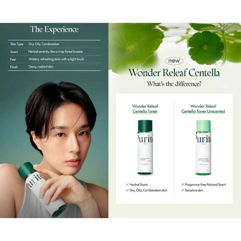Purito Wonder Releaf Centella Toner 200ml - 4