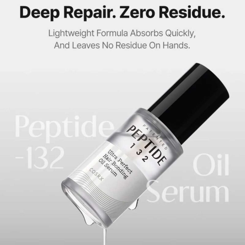 COSRX Peptide 132 Ultra Perfect Hair Bonding Oil Serum, 28ml - 2