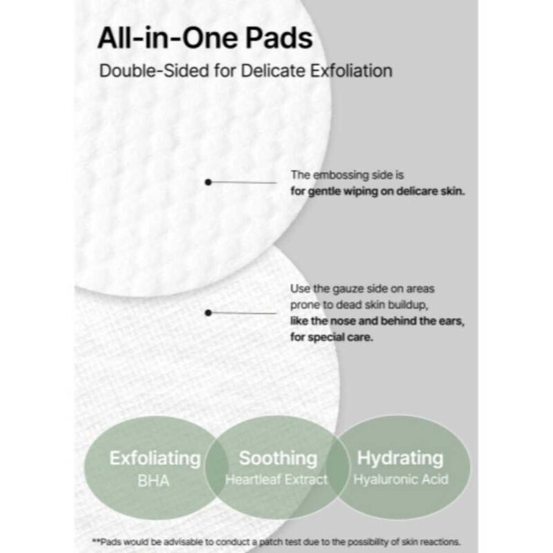 Celimax Ji Woo Gae Heartleaf BHA Peeling Pad, 60pads - 4
