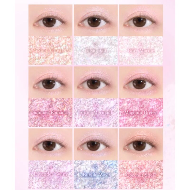 Dasique Shadow Palette Twinkle Mermaid Collection (2)