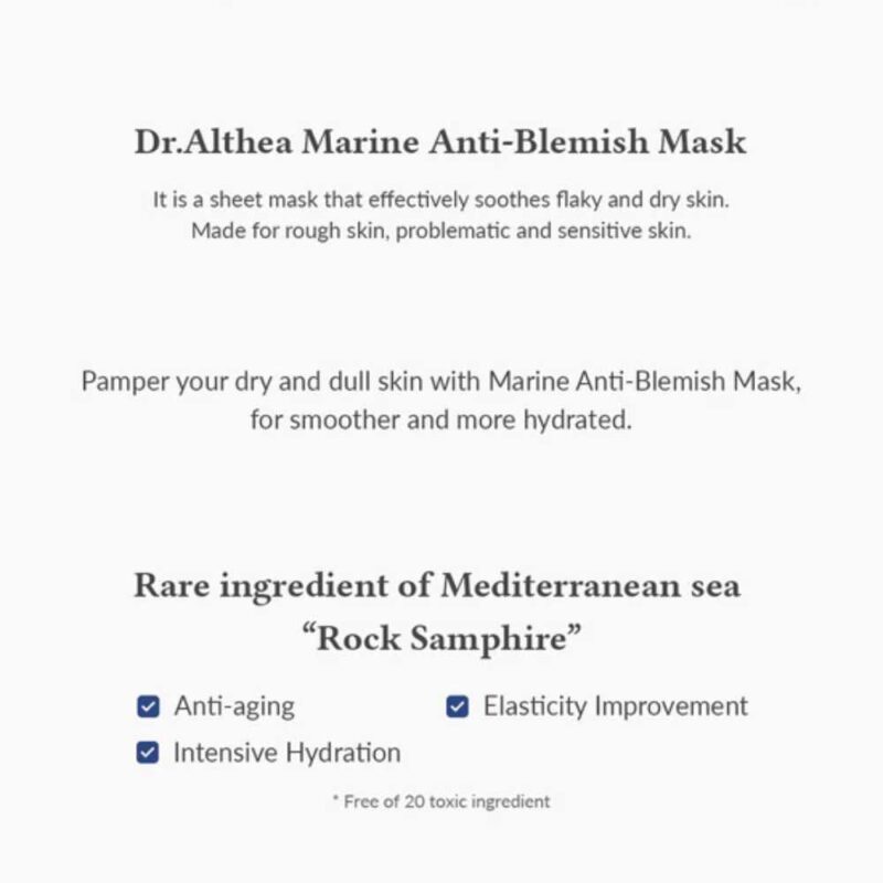Dr. Althea Marine Anti-Blemish Mask, 27g - 3