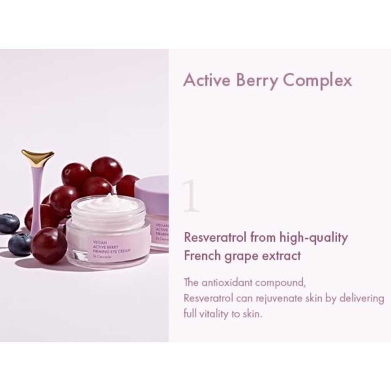 Dr. Ceuracle Vegan Active Berry Firming Eye Cream, 32g - 3