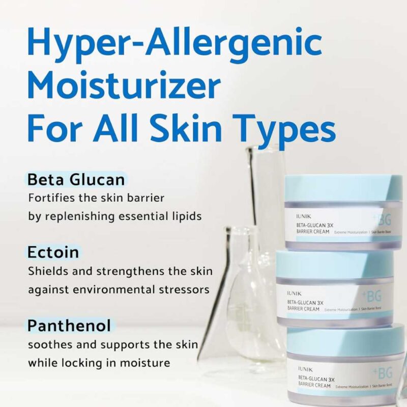 Iunik Beta Glucan 3X Barrier Cream, 50ml - 3