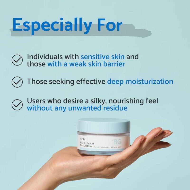 Iunik Beta Glucan 3X Barrier Cream, 50ml - 4