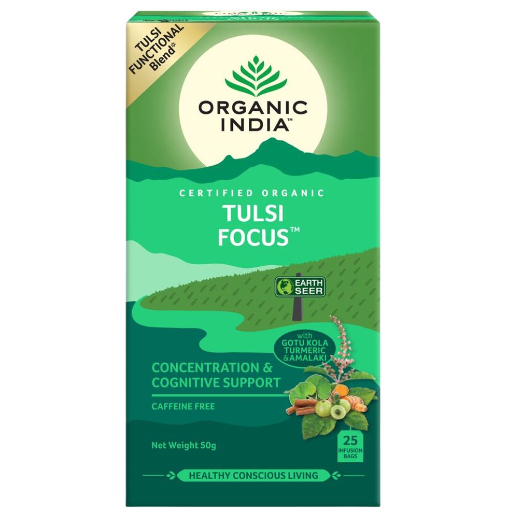 Organic India Ceai Tulsi Focus