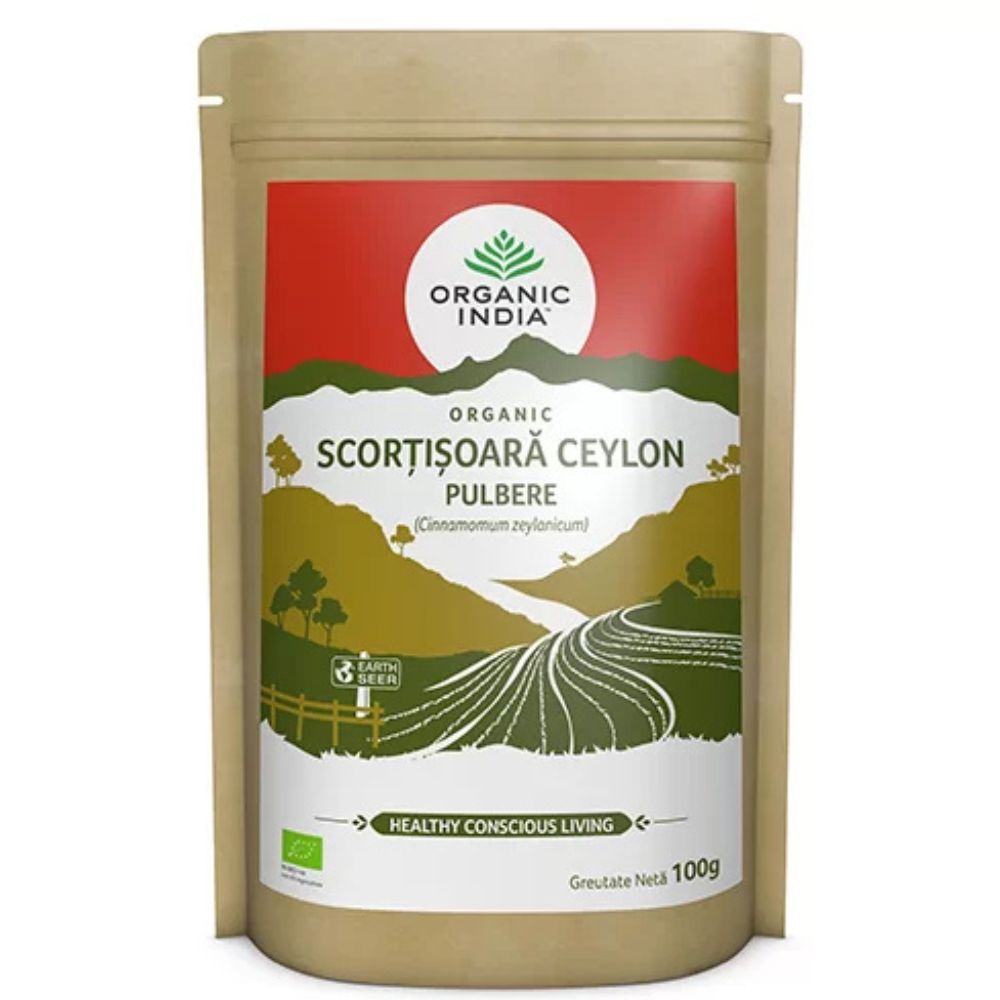 Organic India Scortisoara Ceylon Pulbere (1)