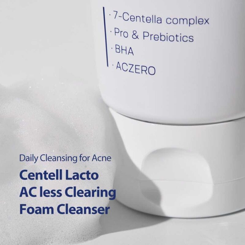 Sungboon Editor Centell Lacto AC Less Clearing Foam Cleanser, 150ml - 2