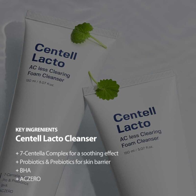Sungboon Editor Centell Lacto AC Less Clearing Foam Cleanser, 150ml - 4