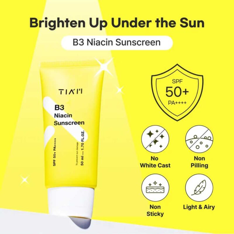 TIA’M B3 Niacin Sunscreen, 50ml - 2