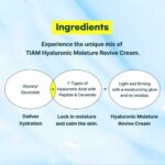 TIA’M Hyaluronic Moisture Revive Cream, 50ml - 2