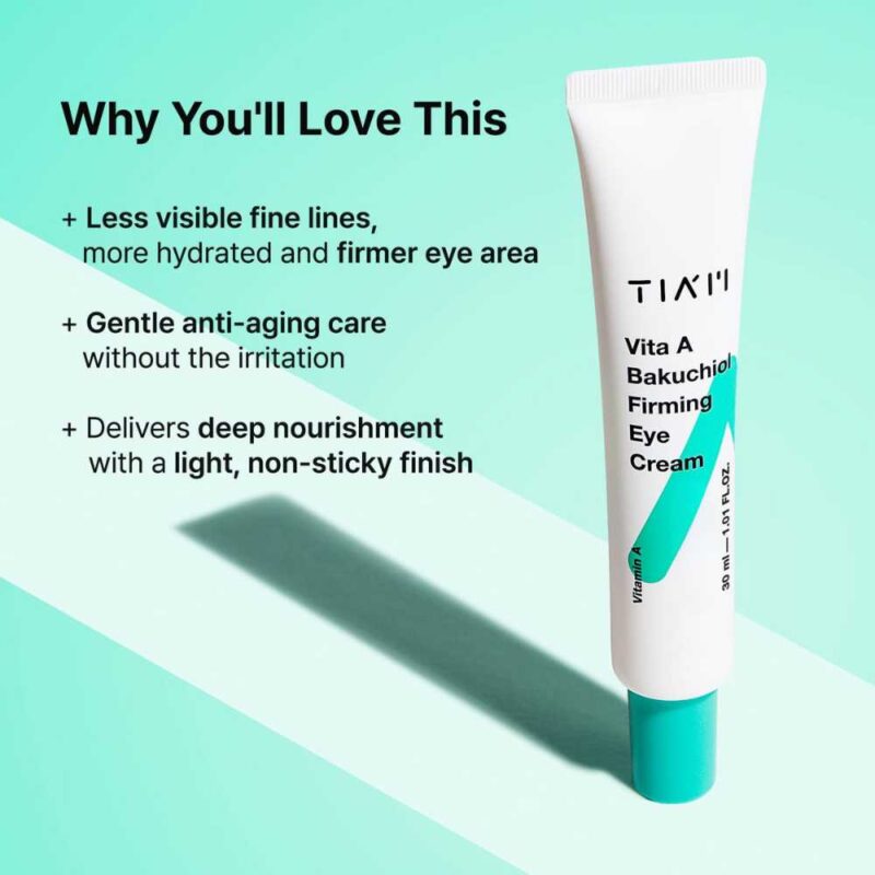 TIA’M Vita A Bakuchiol Firming Eye Cream, 30ml - 05