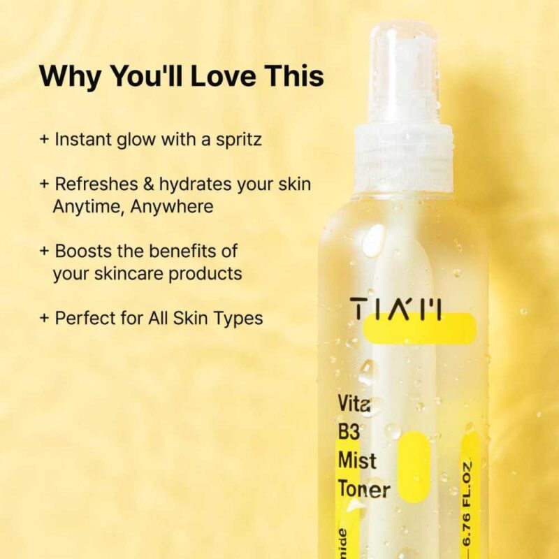 TIA’M Vita B3 Mist Toner, 200ml - 03
