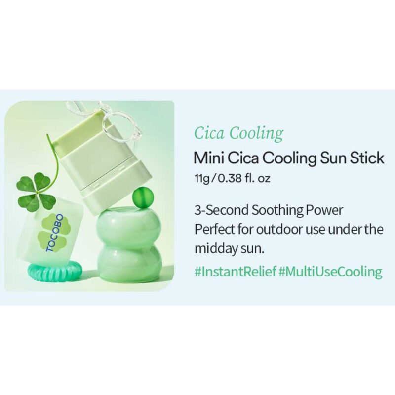 Tocobo Cica Cooling Sun Stick Mini, 11g - 5