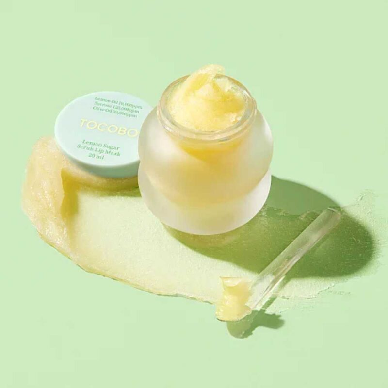 Tocobo Lemon Sugar Scrub Lip Mask, 20ml - 2