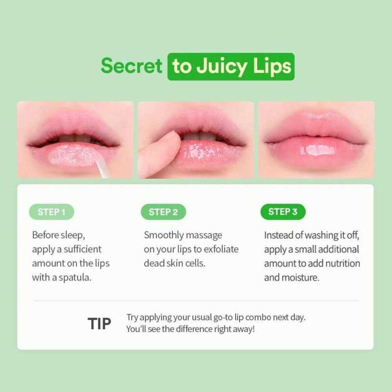 Tocobo Lemon Sugar Scrub Lip Mask, 20ml - 4
