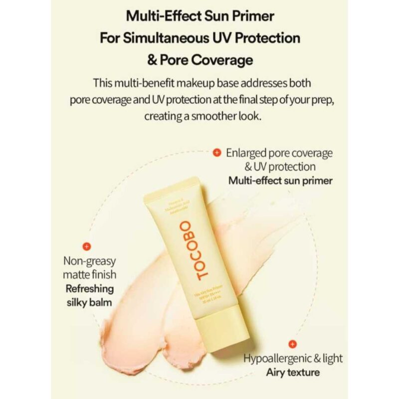 Tocobo Vita Airy Sun Primer SPF50+ PA++++, 35ml - 3