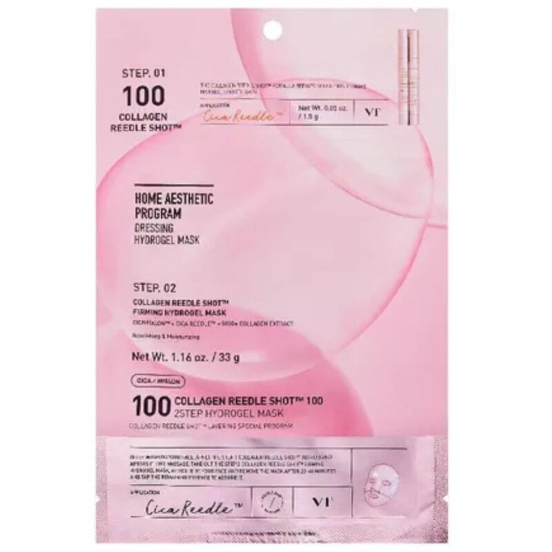 VT Cosmetics Collagen Reedle Shot 100 2 Step Hydrogel Mask