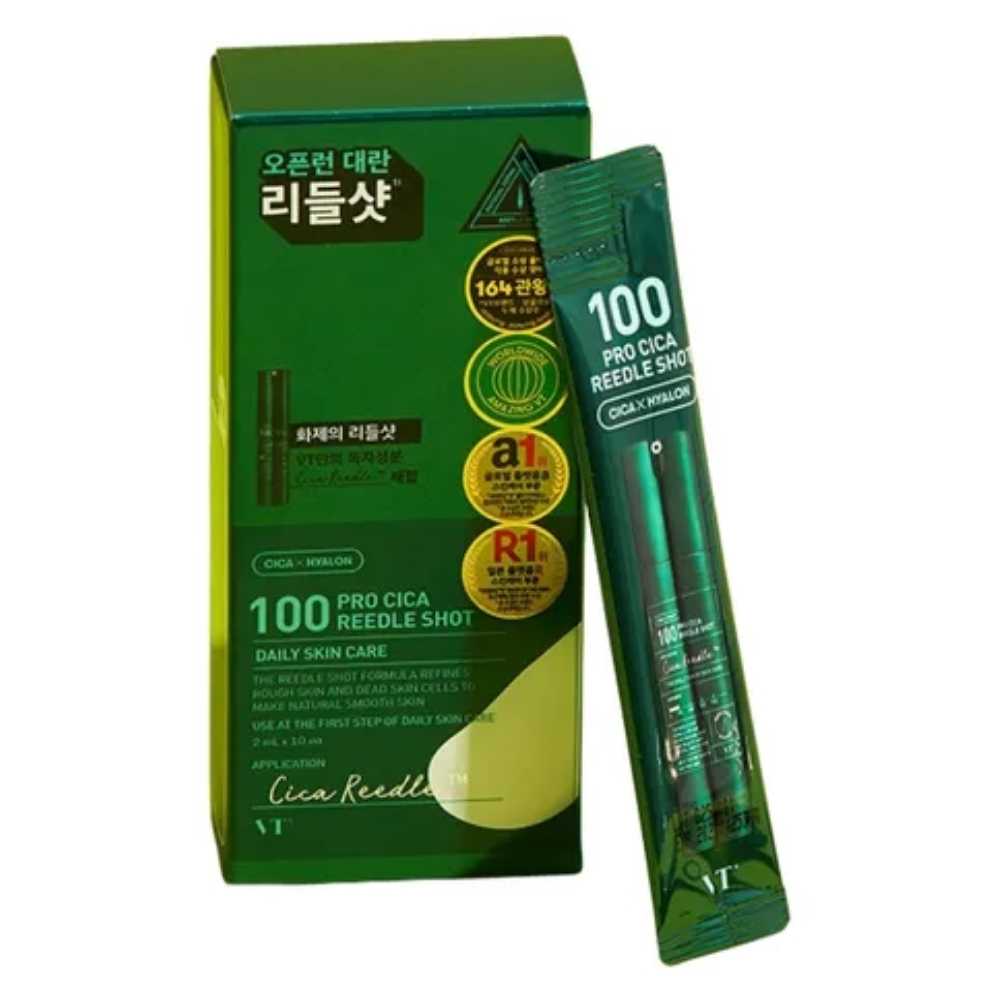 VT Cosmetics Pro Cica Reedle Shot 100, 2ml x 10 plicuri - 1