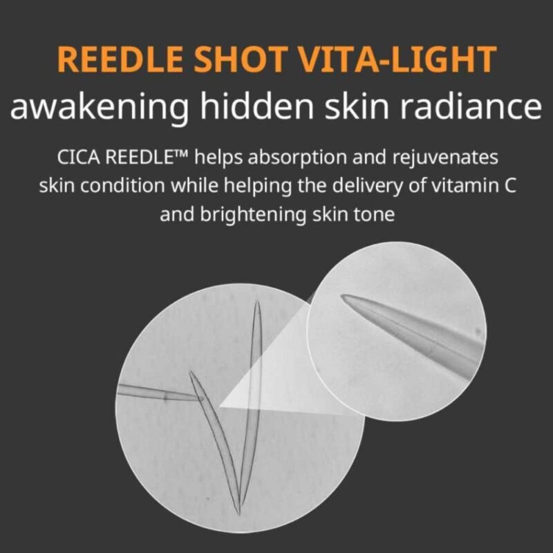 VT Cosmetics Reedle Shot Vita-Light Brightening Mask, 30buc - 7