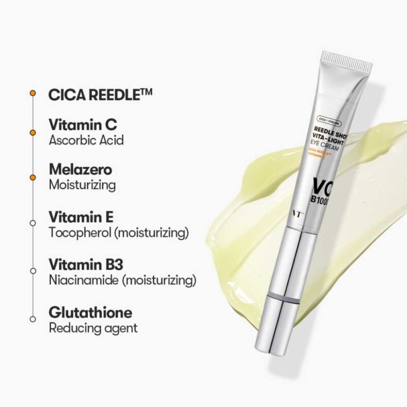 VT Cosmetics Reedle Shot Vita-Light Eyecream, 15ml - 3