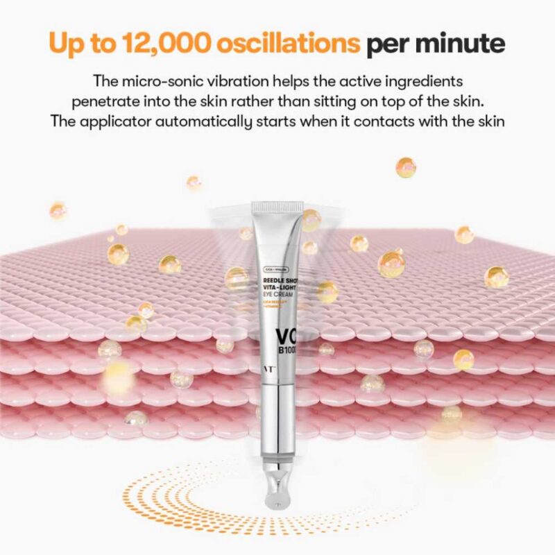 VT Cosmetics Reedle Shot Vita-Light Eyecream, 15ml - 4