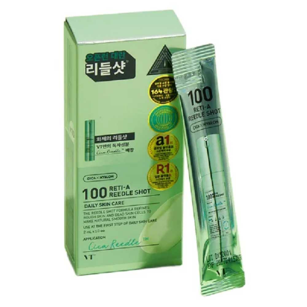 VT Cosmetics Reti-A Reedle Shot 100, 2ml x 10 plicuri - 1