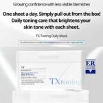 VT Cosmetics TX-Toning Daily Mask, 30buc - 2